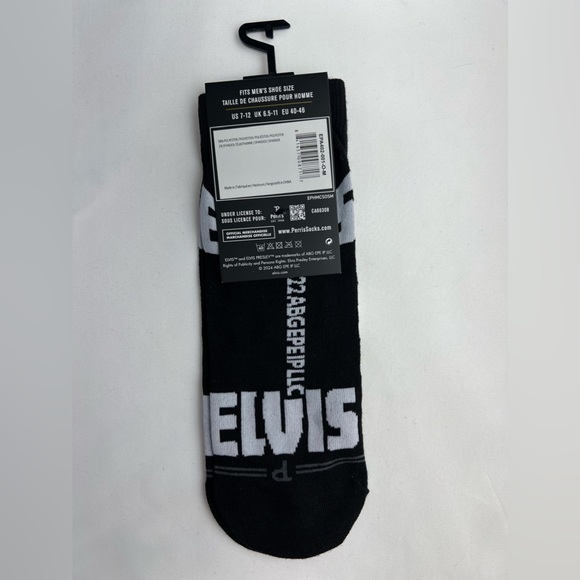 Perri’s Socks - Elvis Presley Low Cut Socks 3 Pair - Size:(MEN 7-12 WOME… - Picture 12 of 13